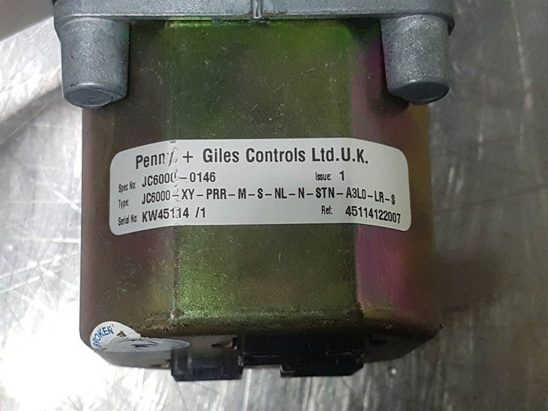 Penny + Giles Controls JC6000-Joystick/Steuergriff - Sistema eléctrico para Maquinaria de construcción: foto 5 Penny + Giles Controls JC6000-Joystick/Steuergriff - Sistema eléctrico para Maquinaria de construcción: foto 5