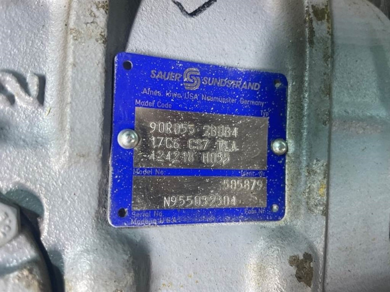 WACKER NEUSON 1000198547-Sauer Danfoss 90R055-Drive pump/Rijpomp - Hidráulica para Maquinaria de construcción: foto 5 WACKER NEUSON 1000198547-Sauer Danfoss 90R055-Drive pump/Rijpomp - Hidráulica para Maquinaria de construcción: foto 5