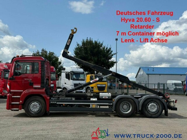 MAN TGS 26.430 Hyva 60.20S Retarder Lenk Liftachse - Camión multibasculante: foto 1 MAN TGS 26.430 Hyva 60.20S Retarder Lenk Liftachse - Camión multibasculante: foto 1