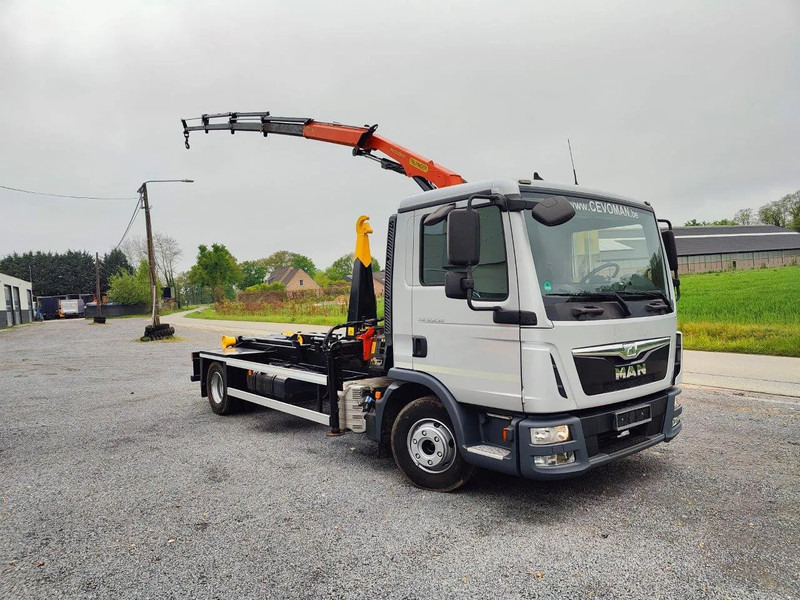 MAN TGL 12.250 City-Abroller Container + Palfinger PK5001 Remote - Camión multibasculante, Camión grúa: foto 2 MAN TGL 12.250 City-Abroller Container + Palfinger PK5001 Remote - Camión multibasculante, Camión grúa: foto 2