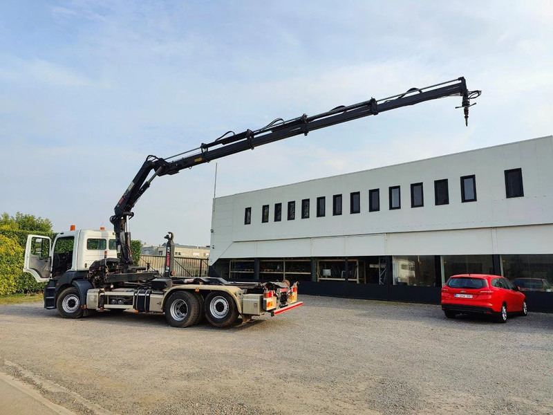 Mercedes-Benz Axor 2536 Euro5 container multilift crane HIAB 220 - Camión multibasculante, Camión grúa: foto 4 Mercedes-Benz Axor 2536 Euro5 container multilift crane HIAB 220 - Camión multibasculante, Camión grúa: foto 4