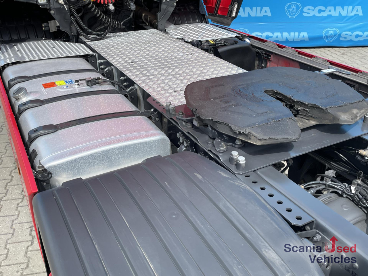 Cabeza tractora SCANIA R 450 A4x2NA RETARDER PTO LED NAVI: foto 14