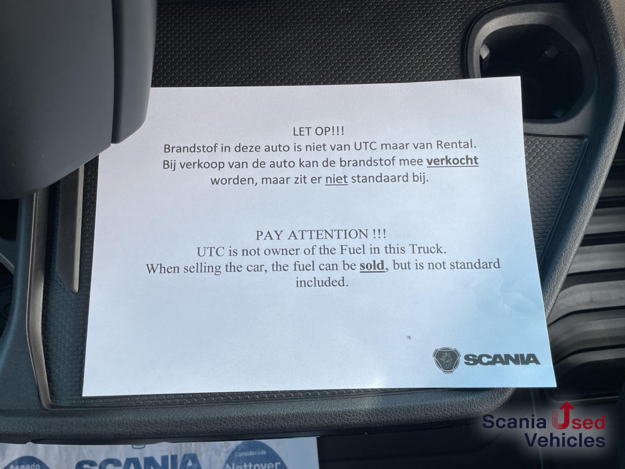 Cabeza tractora SCANIA S 500 A4x2NB RETARDER FULL AIR P-AIRCO PTO ACC: foto 7 Cabeza tractora SCANIA S 500 A4x2NB RETARDER FULL AIR P-AIRCO PTO ACC: foto 7