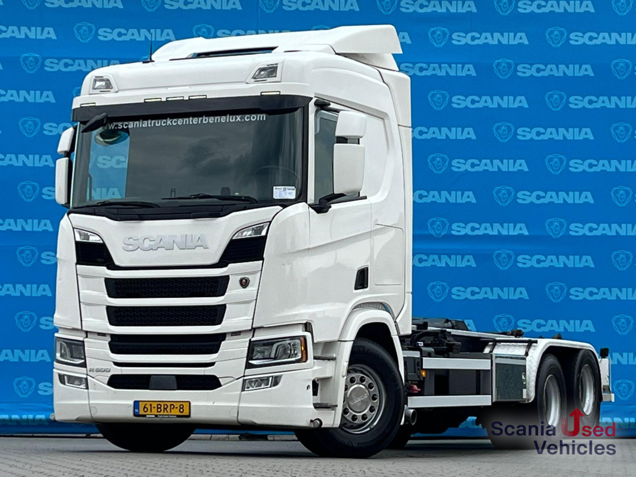 SCANIA R 500 B6x2NB HOOKLIFT 20T RETARDER FULL-AIR 9T - Camión chasis: foto 1 SCANIA R 500 B6x2NB HOOKLIFT 20T RETARDER FULL-AIR 9T - Camión chasis: foto 1