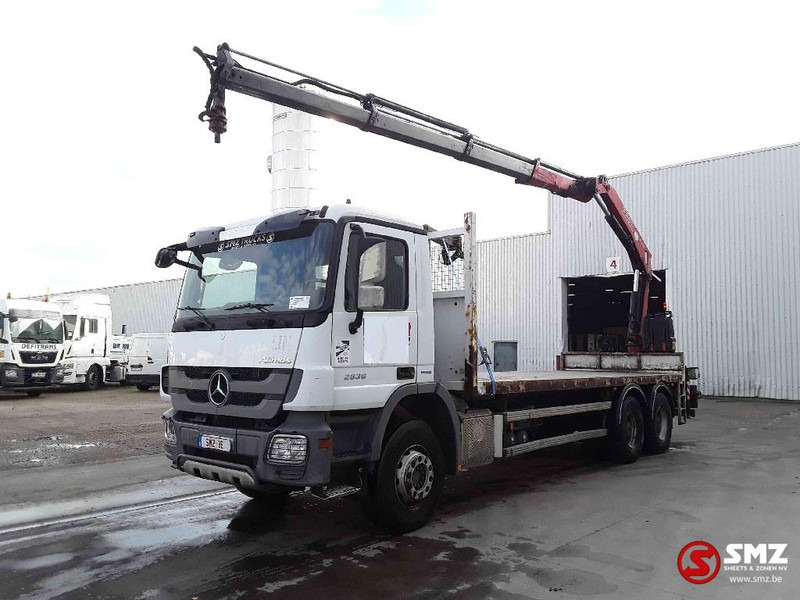 Mercedes-Benz Actros 2636 fassi f 155 full steeleps - Camión caja abierta, Camión grúa: foto 2 Mercedes-Benz Actros 2636 fassi f 155 full steeleps - Camión caja abierta, Camión grúa: foto 2