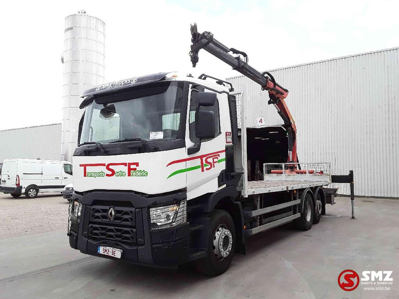 Renault C 430 palfinger pk 1001 remote - Camión caja abierta, Camión grúa: foto 3 Renault C 430 palfinger pk 1001 remote - Camión caja abierta, Camión grúa: foto 3