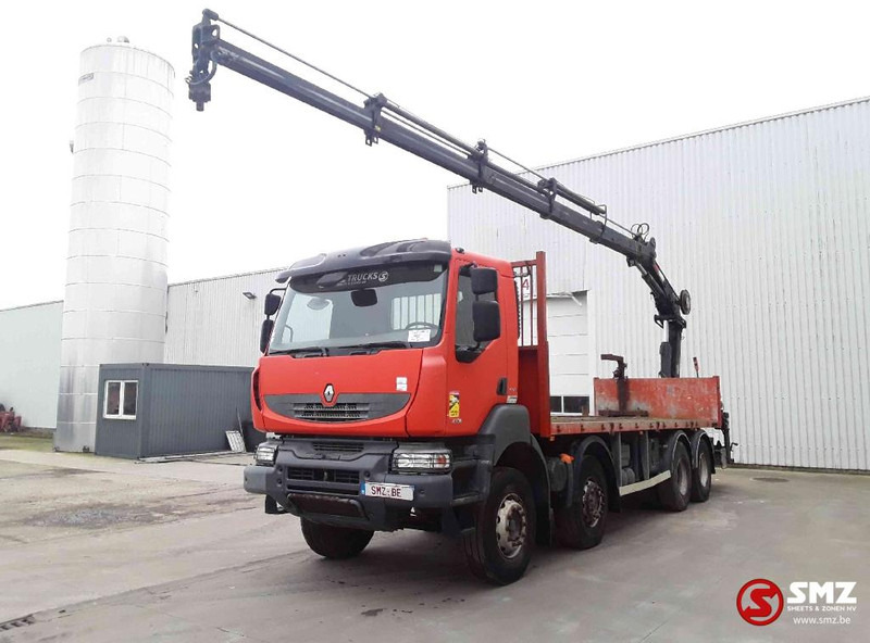Renault Kerax 410 DXI hiab 200/4 +remote - Camión caja abierta, Camión grúa: foto 3 Renault Kerax 410 DXI hiab 200/4 +remote - Camión caja abierta, Camión grúa: foto 3