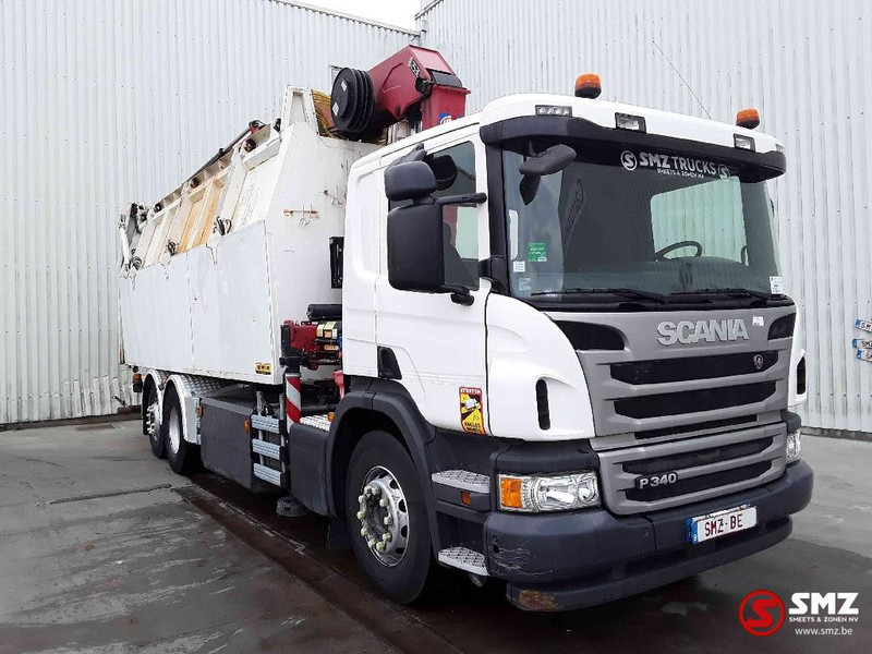 Scania P 340 Hmf 2530-2 remote - Camión volquete, Camión grúa: foto 1 Scania P 340 Hmf 2530-2 remote - Camión volquete, Camión grúa: foto 1