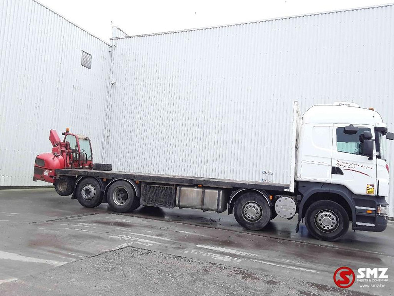 Scania R 420 8x2 +manitou TMT 25.20 - Camión caja abierta: foto 4 Scania R 420 8x2 +manitou TMT 25.20 - Camión caja abierta: foto 4