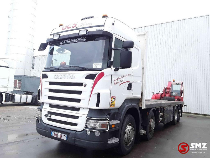 Scania R 420 8x2 +manitou TMT 25.20 - Camión caja abierta: foto 3 Scania R 420 8x2 +manitou TMT 25.20 - Camión caja abierta: foto 3