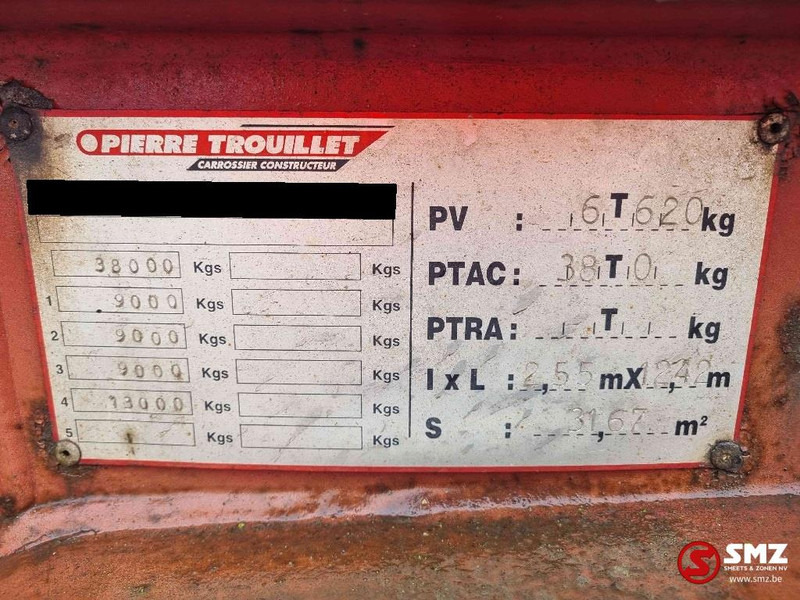Semirremolque portacontenedore/ Intercambiable Trouillet Oplegger: foto 10