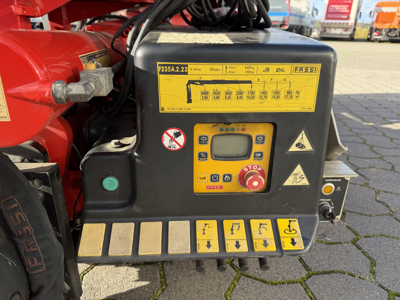 Grúa para camión Palfinger FASSI F 235 A.2.23 Kran + Funk: foto 7