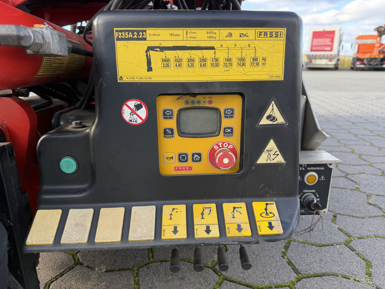 Grúa para camión Palfinger FASSI F 235 A.2.23 Kran + Funk: foto 12