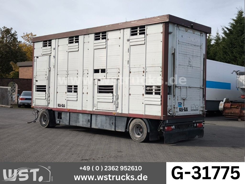 KABA 2 Stock Hubdach Vollalu 7,30m Viehanhänger - Remolque transporte de ganado: foto 1 KABA 2 Stock Hubdach Vollalu 7,30m Viehanhänger - Remolque transporte de ganado: foto 1