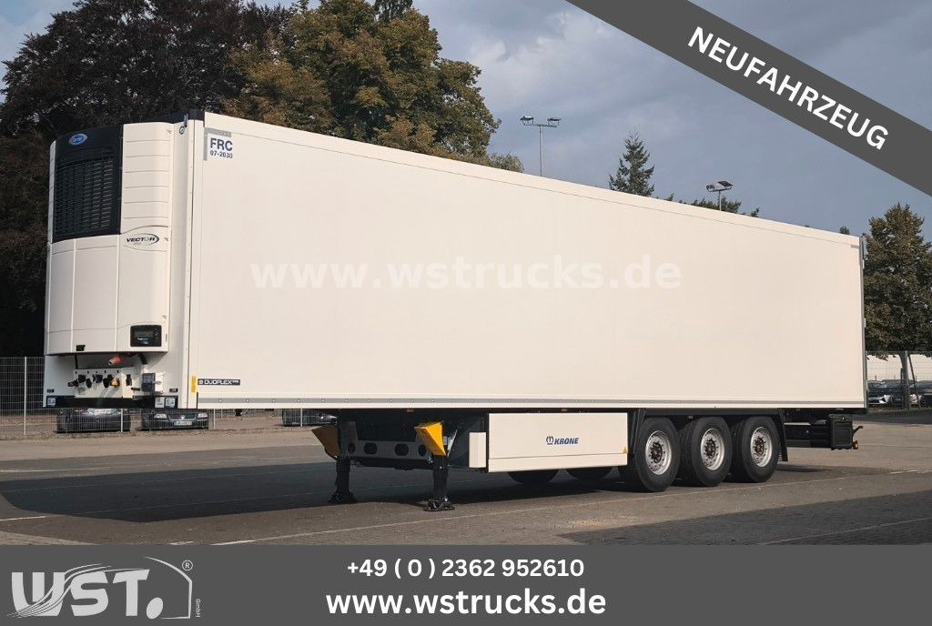 Krone Kühlauflieger Carrier Vector 1550 Rohrbahn - Semirremolque caja cerrada: foto 1 Krone Kühlauflieger Carrier Vector 1550 Rohrbahn - Semirremolque caja cerrada: foto 1