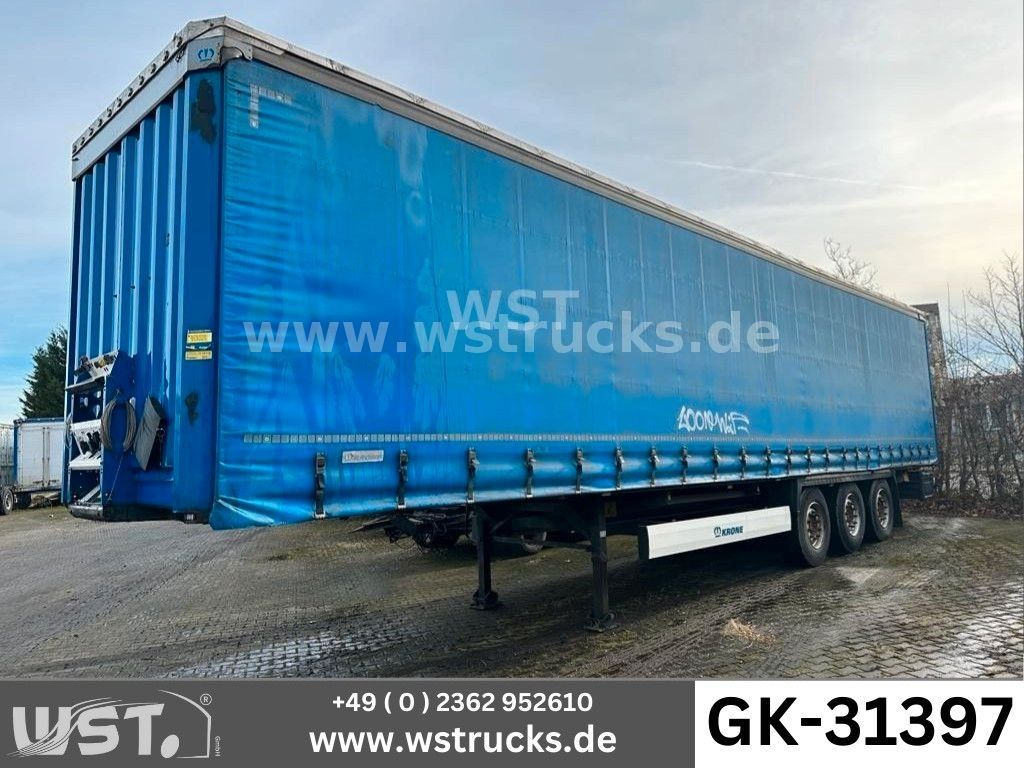 Krone SD 27 Planauflieger Coil Edscha | ABS, EBS, XL - Semirremolque lona: foto 1 Krone SD 27 Planauflieger Coil Edscha | ABS, EBS, XL - Semirremolque lona: foto 1