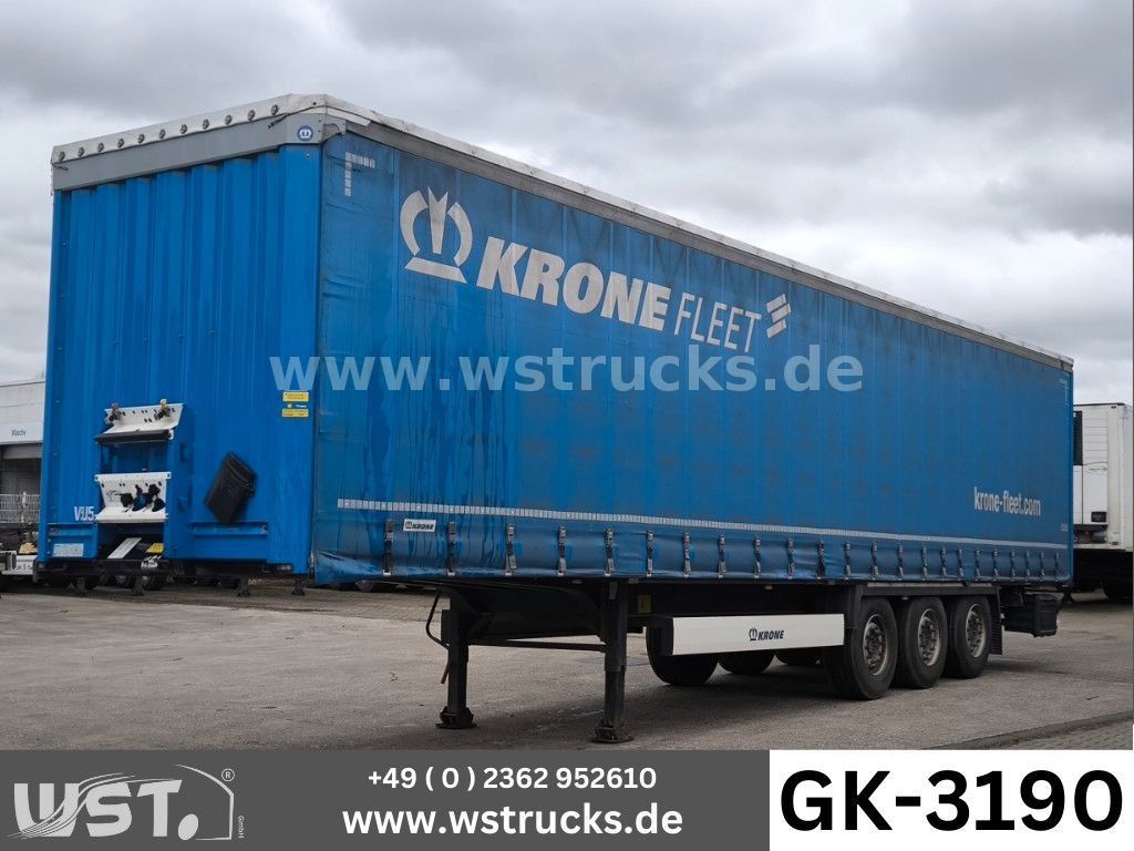 Krone SD 27 Planauflieger mit Edscha | ABS, EBS, XL - Semirremolque lona: foto 1 Krone SD 27 Planauflieger mit Edscha | ABS, EBS, XL - Semirremolque lona: foto 1