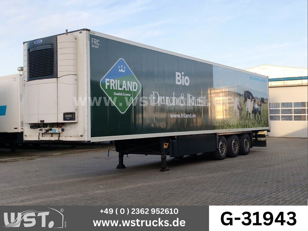 Schmitz Cargobull SKO 24 Kühlauflieger | Rohrbahn Vector 1850Mt - Semirremolque caja cerrada: foto 1 Schmitz Cargobull SKO 24 Kühlauflieger | Rohrbahn Vector 1850Mt - Semirremolque caja cerrada: foto 1
