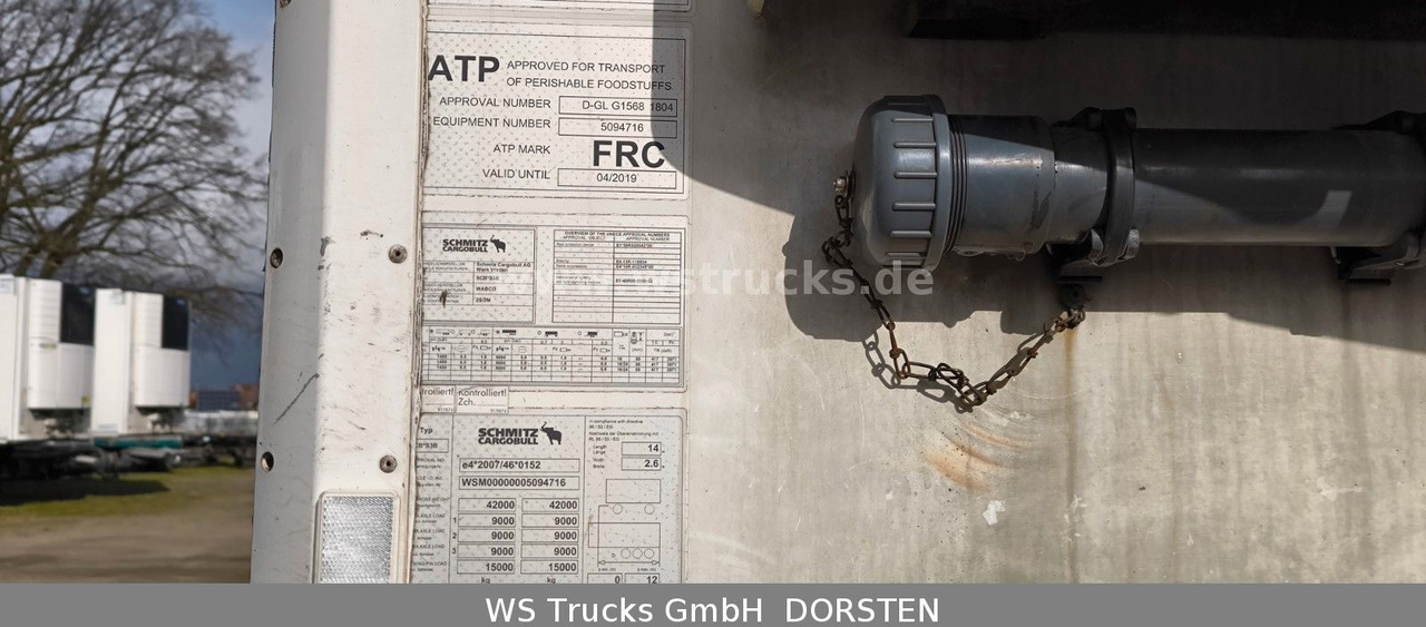 Schmitz Cargobull SKO 24 Kühlauflieger Vector 1550 Strom/Diesel - Semirremolque frigorífico: foto 5 Schmitz Cargobull SKO 24 Kühlauflieger Vector 1550 Strom/Diesel - Semirremolque frigorífico: foto 5