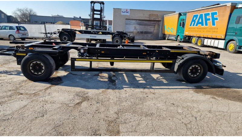 Kögel Lafette JUMBO Drehschemel Lafette 1m Abstellhöhe - Remolque portacontenedore/ Intercambiable: foto 4 Kögel Lafette JUMBO Drehschemel Lafette 1m Abstellhöhe - Remolque portacontenedore/ Intercambiable: foto 4