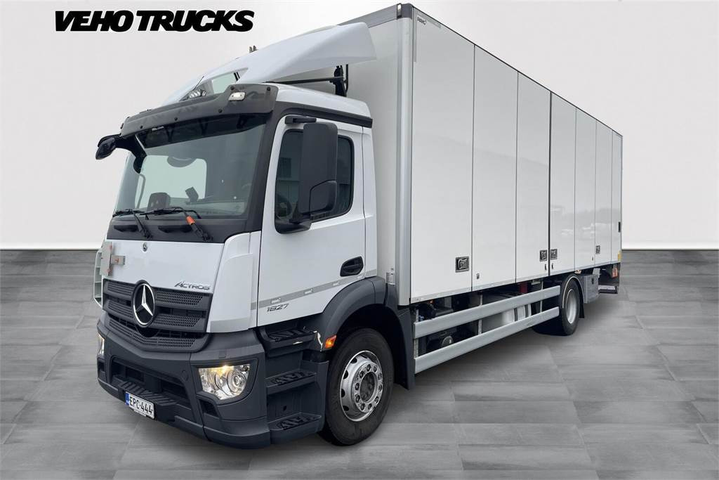 Camión caja cerrada Mercedes-Benz ACTROS 5 SM 1827 L Ksa-kori + PL: foto 1