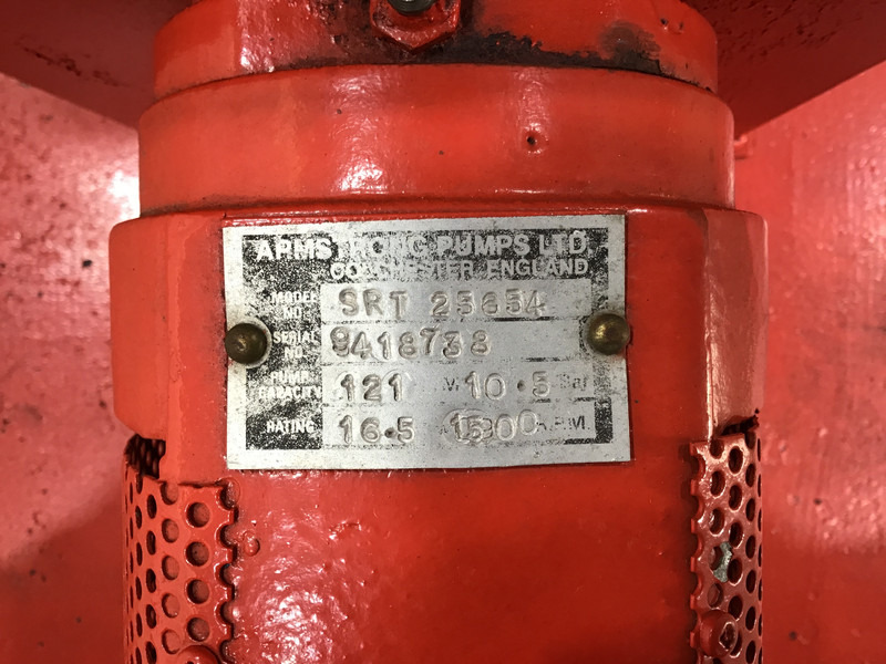 Bomba de agua Armstrong SRT25653 PUMP 12,1L/MIN USED: foto 6