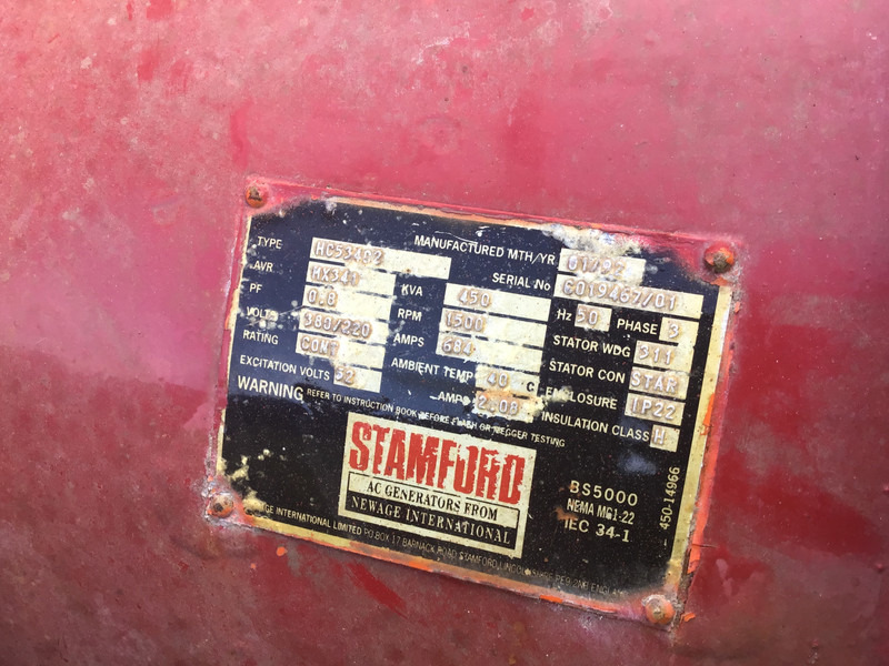 Generador industriale MAN E2842E GENERATOR 450KVA USED: foto 6