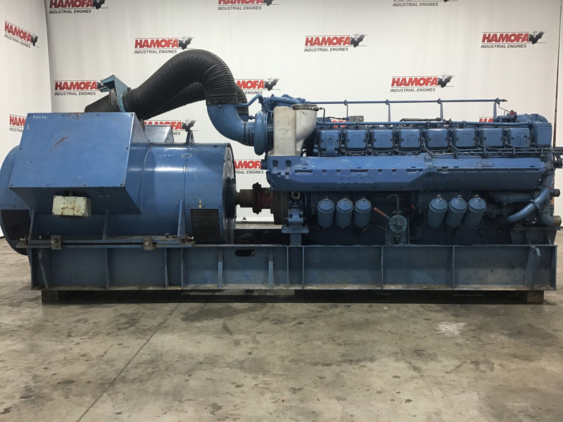 MTU 16V396 GENERATOR 1875KVA USED - Generador industriale: foto 1 MTU 16V396 GENERATOR 1875KVA USED - Generador industriale: foto 1