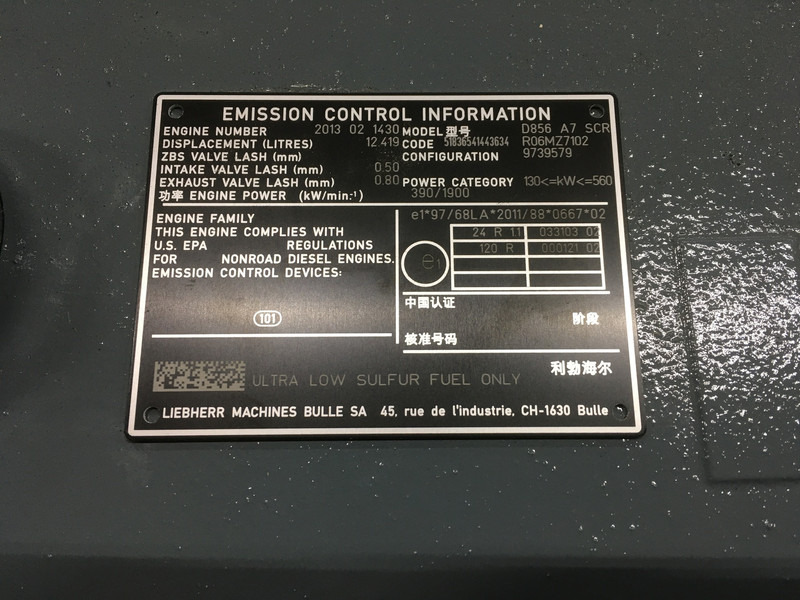 Maquinaria de construcción nuevo Liebherr D856 A7 NEW: foto 8