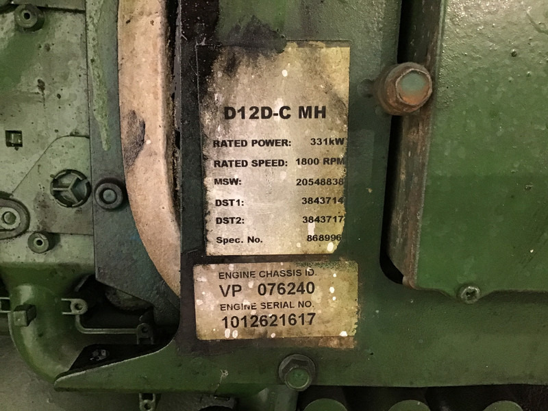 Maquinaria de construcción Volvo D12D-C MH USED: foto 6