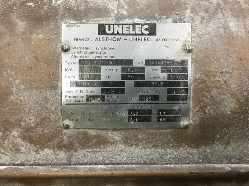 Renault MIDS062030 GENERATOR 130KVA USED - Generador industriale: foto 5 Renault MIDS062030 GENERATOR 130KVA USED - Generador industriale: foto 5