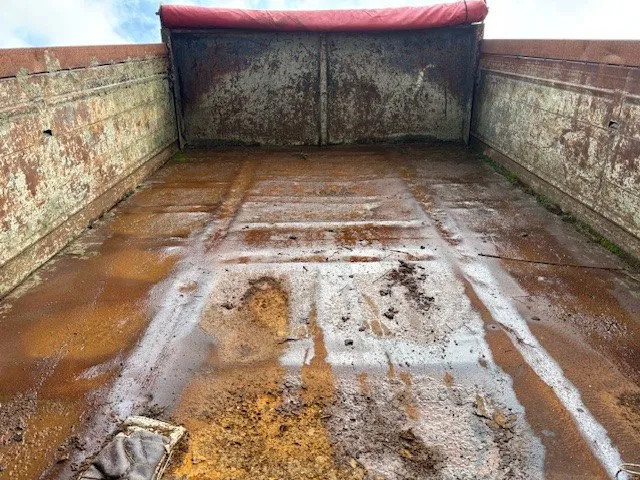 Camión volquete, Camión grúa DAF 65 -180ATI 4x4 FULL STEEL 3-WAY KIPPER AND PALFINGER CRANE (EURO 2 / MANUAL GEARBOX / FULL STEEL SUSPENSION / ETC.): foto 9