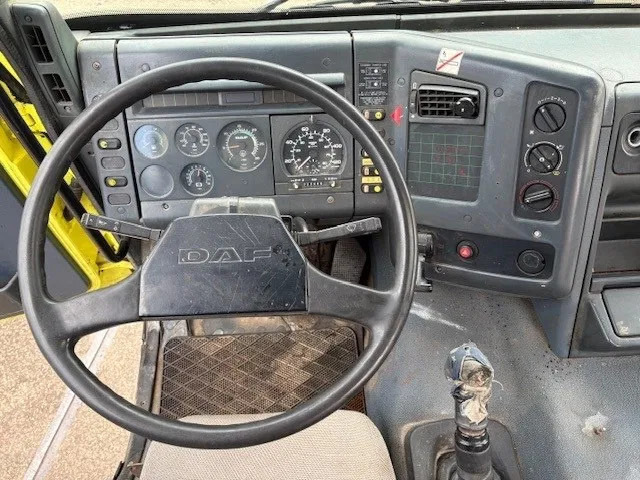 Camión volquete, Camión grúa DAF 65 -180ATI 4x4 FULL STEEL 3-WAY KIPPER AND PALFINGER CRANE (EURO 2 / MANUAL GEARBOX / FULL STEEL SUSPENSION / ETC.): foto 15