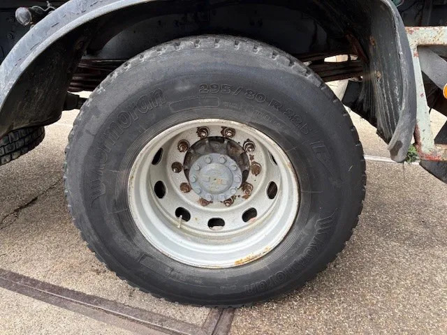 Camión volquete, Camión grúa DAF 65 -180ATI 4x4 FULL STEEL 3-WAY KIPPER AND PALFINGER CRANE (EURO 2 / MANUAL GEARBOX / FULL STEEL SUSPENSION / ETC.): foto 7