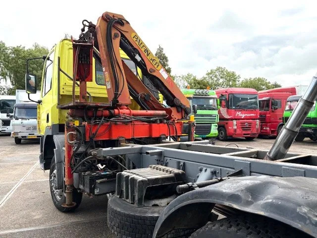 Camión volquete, Camión grúa DAF 65 -180ATI 4x4 FULL STEEL 3-WAY KIPPER AND PALFINGER CRANE (EURO 2 / MANUAL GEARBOX / FULL STEEL SUSPENSION / ETC.): foto 12