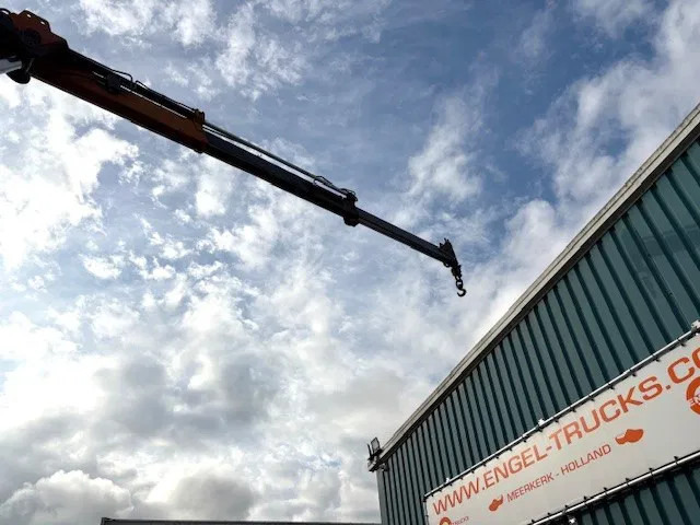 Camión volquete, Camión grúa DAF 65 -180ATI 4x4 FULL STEEL 3-WAY KIPPER AND PALFINGER CRANE (EURO 2 / MANUAL GEARBOX / FULL STEEL SUSPENSION / ETC.): foto 13