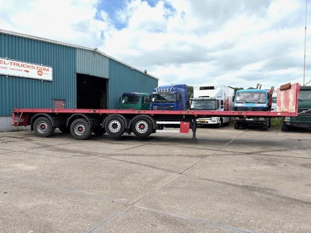 Kwb P-504-STI-H 4-AXLE FLATBED TRAILER (SAF AXLES / 2x STEERING AXLE / 2x LIFT-AXLE / ABS-EBS) - Semirremolque plataforma/ Caja abierta: foto 4 Kwb P-504-STI-H 4-AXLE FLATBED TRAILER (SAF AXLES / 2x STEERING AXLE / 2x LIFT-AXLE / ABS-EBS) - Semirremolque plataforma/ Caja abierta: foto 4
