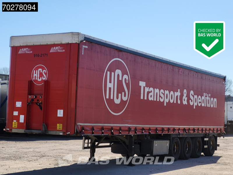 AMT TRAILER AMT 4770 Lift+Lenkachse Hubdach - Semirremolque lona: foto 1 AMT TRAILER AMT 4770 Lift+Lenkachse Hubdach - Semirremolque lona: foto 1