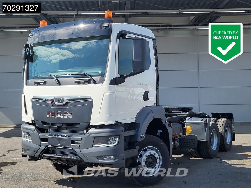 MAN TGS 33.400 6X4 NEW! Full-Steel Big-Axle Drumbrakes LED Euro 2 - Cabeza tractora: foto 1 MAN TGS 33.400 6X4 NEW! Full-Steel Big-Axle Drumbrakes LED Euro 2 - Cabeza tractora: foto 1