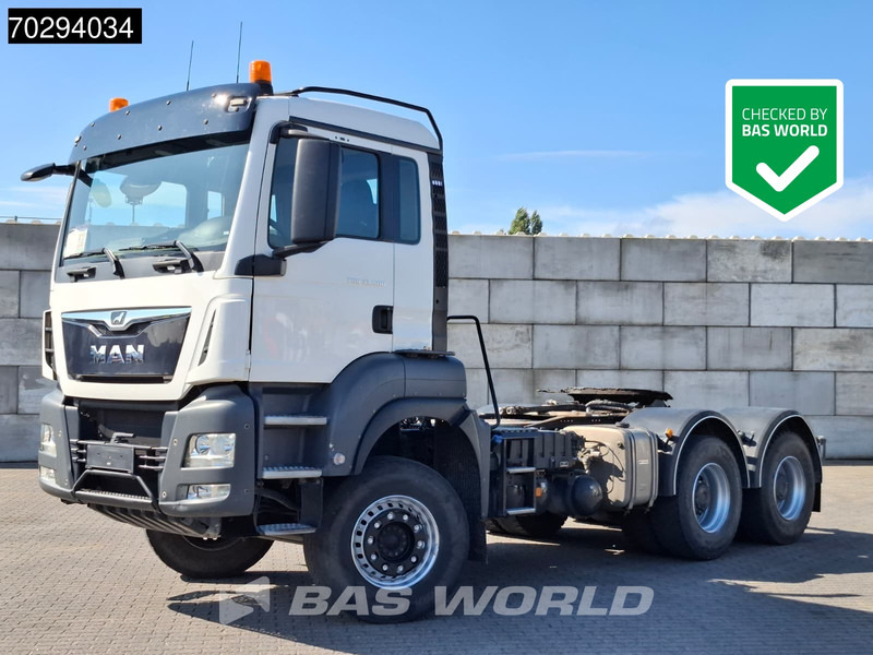 MAN TGS 33.500 6X4 M Hydraulik Big-Axle Drumbrakes Navi Euro 6 - Cabeza tractora: foto 1 MAN TGS 33.500 6X4 M Hydraulik Big-Axle Drumbrakes Navi Euro 6 - Cabeza tractora: foto 1