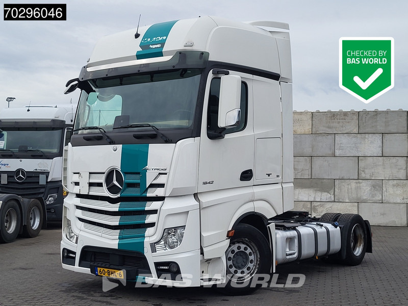 Mercedes-Benz Actros 1842 Actros 4X2 GigaSpace NL-Truck Mega 2xTanks ACC Standklima Euro 6 - Cabeza tractora: foto 1 Mercedes-Benz Actros 1842 Actros 4X2 GigaSpace NL-Truck Mega 2xTanks ACC Standklima Euro 6 - Cabeza tractora: foto 1
