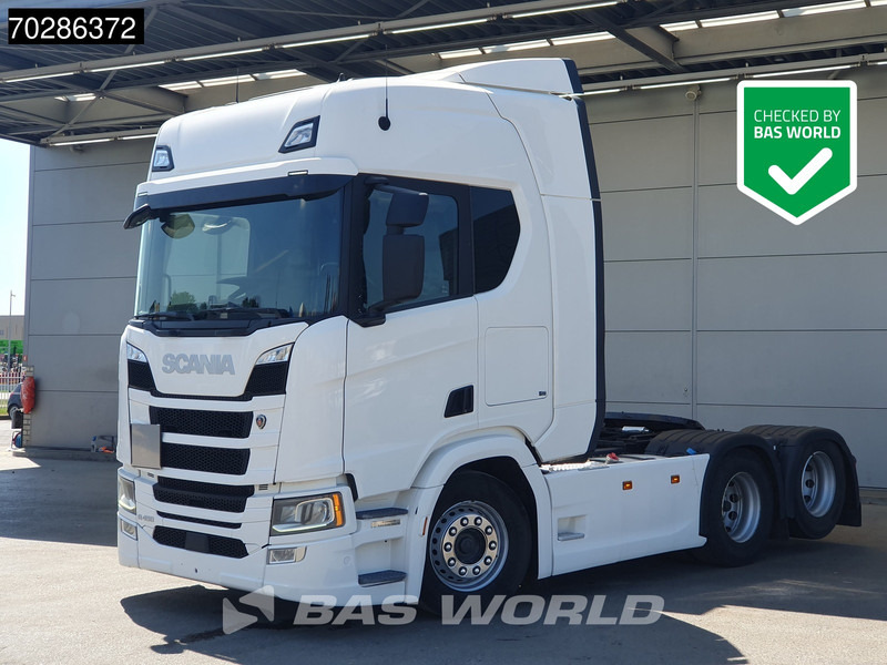 Scania R450 R 6X2 Full-Air Liftachse Standklima Navi LED Euro 6 - Cabeza tractora: foto 1 Scania R450 R 6X2 Full-Air Liftachse Standklima Navi LED Euro 6 - Cabeza tractora: foto 1