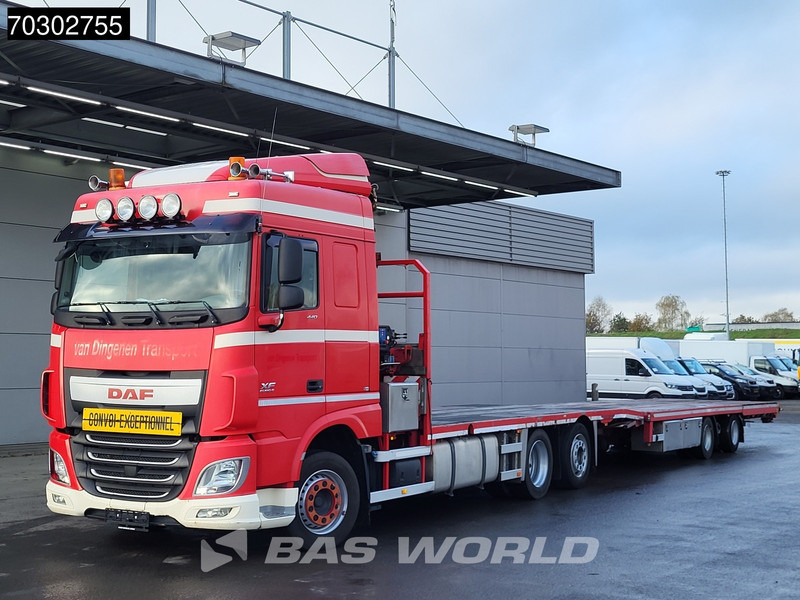 DAF XF 440 XF 6X2 NL-Truck Transporter APK HMF 900-K2 crane Winch Lift-Lenkachse Euro 6 - Camión, Camión grúa: foto 5 DAF XF 440 XF 6X2 NL-Truck Transporter APK HMF 900-K2 crane Winch Lift-Lenkachse Euro 6 - Camión, Camión grúa: foto 5