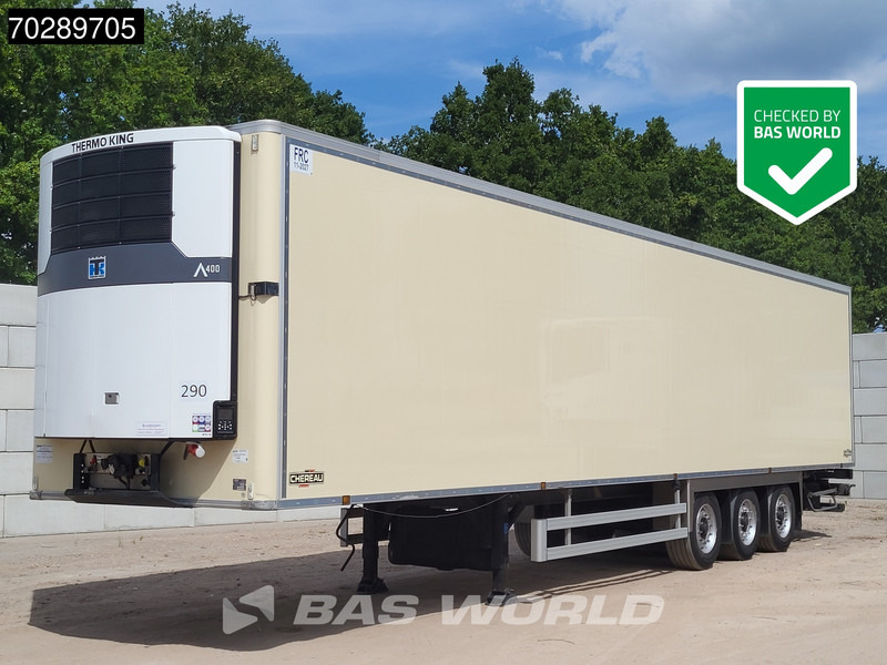 Chereau Thermo King A400 3 axles Meat Fleisch Valid FRC - ATP - Semirremolque frigorífico: foto 1 Chereau Thermo King A400 3 axles Meat Fleisch Valid FRC - ATP - Semirremolque frigorífico: foto 1