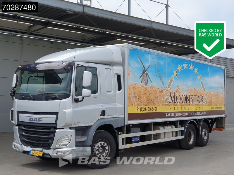 DAF CF 330 CF 6X2 NL-Truck Lift+Lenkachse Ladebordwand Automatic Euro 6 - Camión caja cerrada: foto 1 DAF CF 330 CF 6X2 NL-Truck Lift+Lenkachse Ladebordwand Automatic Euro 6 - Camión caja cerrada: foto 1