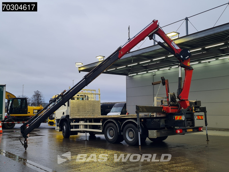 DAF CF 370 6X4 NL-Truck HMF1820-K4 Crane Manual Steelsuspension Big-Axle Euro 6 - Camión caja abierta, Camión grúa: foto 2 DAF CF 370 6X4 NL-Truck HMF1820-K4 Crane Manual Steelsuspension Big-Axle Euro 6 - Camión caja abierta, Camión grúa: foto 2