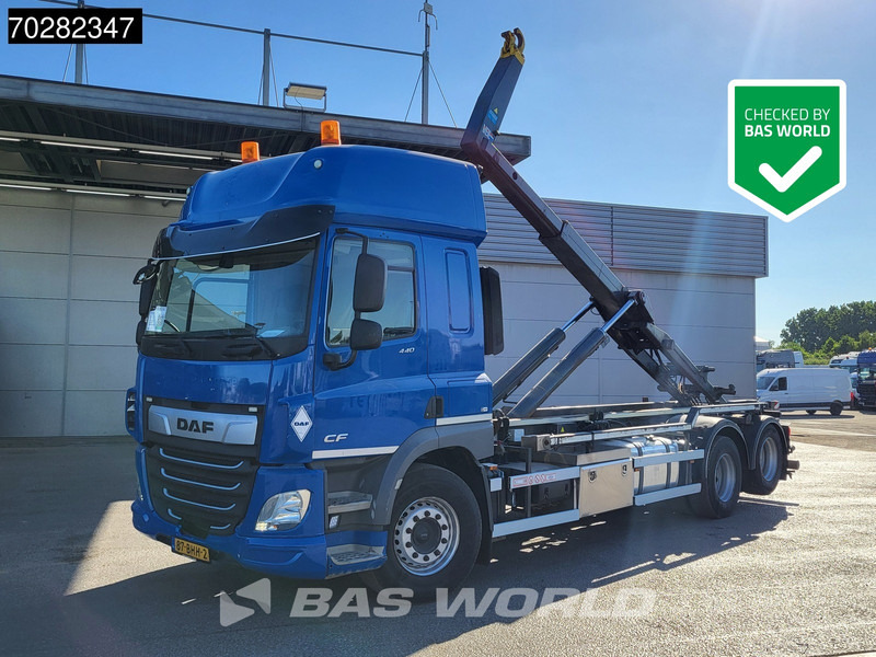 DAF CF 440 6X2 NL-Truck 21tons VDL containersystem ACC Euro 6 - Camión multibasculante: foto 1 DAF CF 440 6X2 NL-Truck 21tons VDL containersystem ACC Euro 6 - Camión multibasculante: foto 1