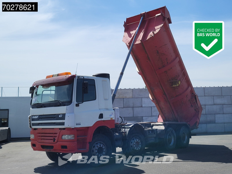 Camión volquete DAF CF85.410 8X4 17m3 tipper Big-Axle Manual Steelsuspension Euro 4: foto 1