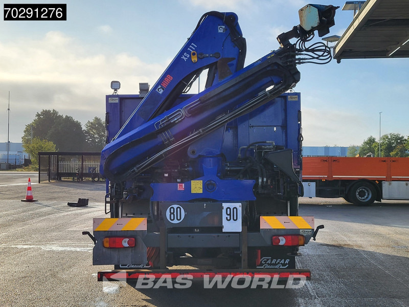Camión caja abierta, Camión grúa DAF LF 260 LF 4X2 HIAB 111 B-2 Hiduo Crane Automatic ACC Euro 6: foto 17
