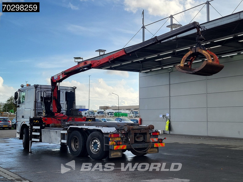 DAF XF105.410 XF 6X2 NL-Truck HMF 1643 Z2 Crane 24T Container system Lift+Steering-Axle Euro 5 - Camión con equipo de cable, Camión grúa: foto 2 DAF XF105.410 XF 6X2 NL-Truck HMF 1643 Z2 Crane 24T Container system Lift+Steering-Axle Euro 5 - Camión con equipo de cable, Camión grúa: foto 2